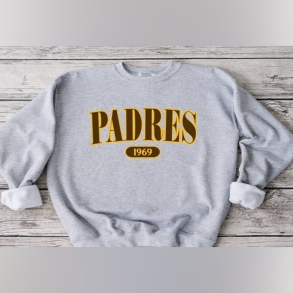 Padres Offset Crewneck